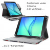 Etui Support Universel L Motif kj22 pour Tablette Archos 101b Oxygen 10.1"