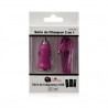 Chargeur voiture allume cigare USB avec câble data pour Samsung Galaxy Express Couleur Rose Fushia