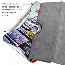 Etui Support Universel L Motif KJ26B pour Tablette Toshiba Excite Pure AT10 A108