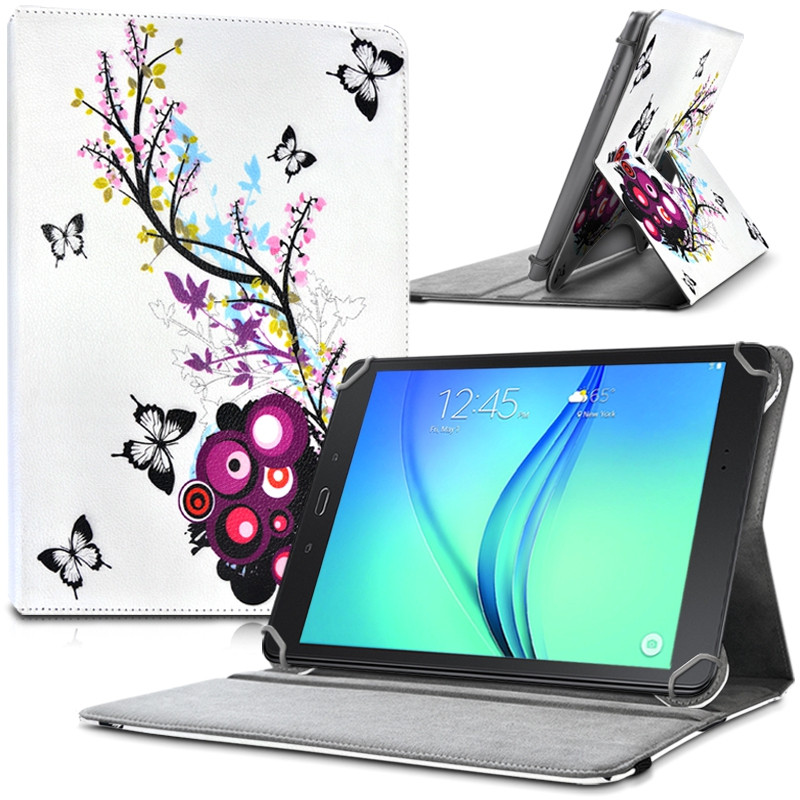 Etui Universel Attaches Support Couleur Noir pour Tablette 10.1"