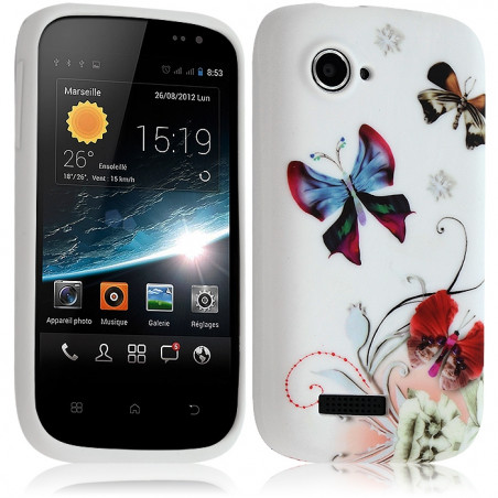 Housse Coque Gel pour Wiko Cink Slim avec motif KJ16