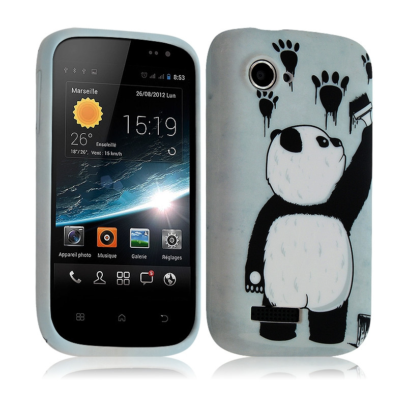 Housse Coque Gel pour Wiko Cink Slim avec motif KJ18