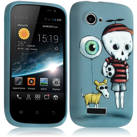 Housse Coque Gel pour Wiko Cink Slim avec motif KJ20