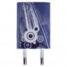 Chargeur maison + allume cigare USB + câble data CV07 pour Archos : 35 Carbon/ 40 Titanium/ 45 Helium 4G/ 45 Platinum/ 45 Titan