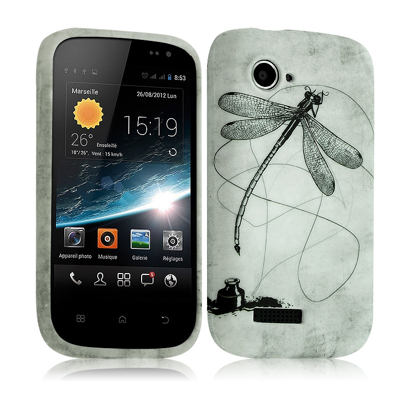 Housse Coque Gel pour Wiko Cink Slim avec motif LM01