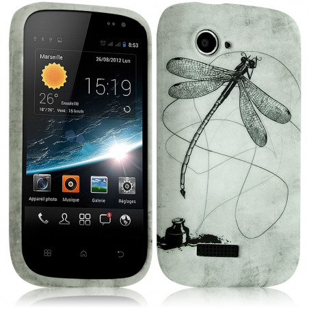 Housse Coque Gel pour Wiko Cink Slim avec motif LM01