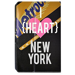 Housse Etui Universel à Rabat Fonction Support avec motif ZA09 pour Tablette Sony Xperia Z3 Tablet Compact 7"