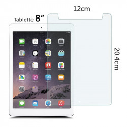 Verre Trempé Universel pour Tablettes 8 pouces pour huawei Mediapad M5 8.4 Pouces