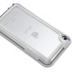 Housse Etui Coque Bumper blanc pour Apple iPod Touch 4G + chargeur auto
