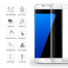 Protection Écran Vitre en Verre Trempé Bords blanc pour Samsung Galaxy S7 edge