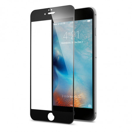 Protection en Verre Trempé Intégral Noir pour Apple iPhone 7 / iPhone 8