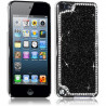 Coque Rigide pour Apple iPod Touch 5 Style Paillette aux Diamants Couleur Noir