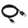 Chargeur Voiture Allume-Cigare Câble USB Type C Noir pour Sony Xperia XZ Premium