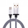 Chargeur Voiture Allume-Cigare Câble USB Type C Gris pour OnePlus 2