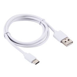 Chargeur Voiture Allume-Cigare Câble USB Type C Blanc pour OnePlus 2