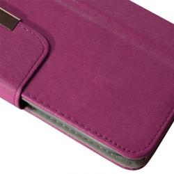 Housse Etui Universel pour Polaroid PTAB7XC (7") Couleur Rose Fushia