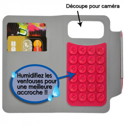 Housse Etui à Rabat Universel L Couleur pour HaierPhone W860