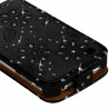 Housse Coque Etui pour Apple iPhone 3G/3GS Style Diamant Couleur Noir