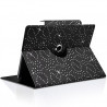 Housse Etui Diamant Universel M Noir pour Huawei MediaPad M3