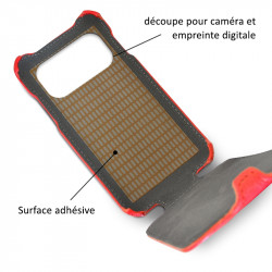 Etui à Clapet pour Smartphone Danew Konnect 504 Couleur Bleu Foncé (Ref.10-A)