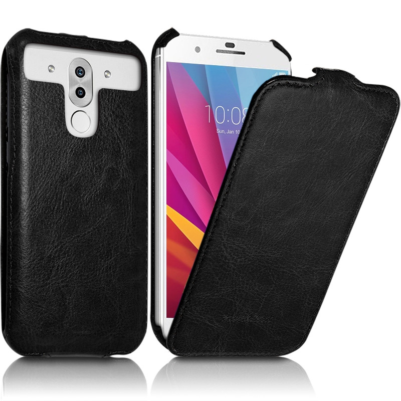 Etui à Clapet pour Smartphone Alcatel A5 Couleur Noir (Ref.10-A)