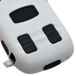 Housse étui coque pour Blackberry Curve 8520 couleur blanc + Film de protection