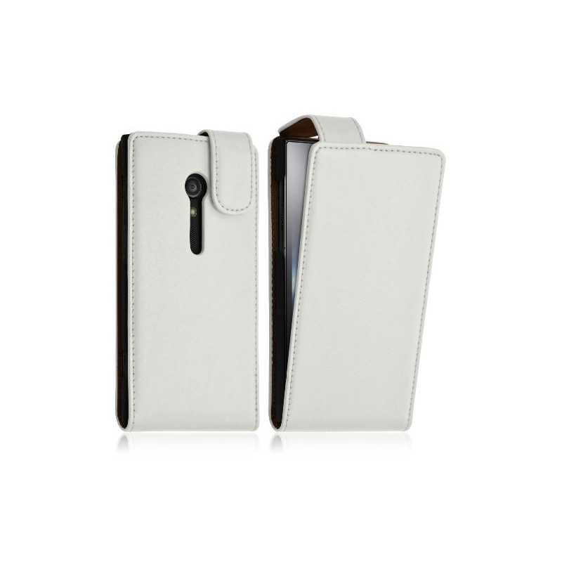 Housse coque étui pour Sony Xperia Ion couleur Blanc