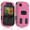 Housse étui coque pour Blackberry Curve 8520 couleur rose + Film de protection