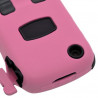 Housse étui coque pour Blackberry Curve 8520 couleur rose + Film de protection