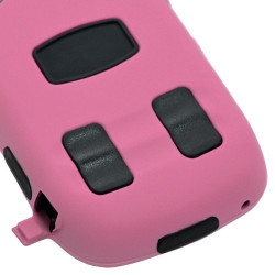 Housse étui coque pour Blackberry Curve 8520 couleur rose + Film de protection