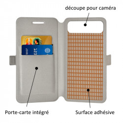 Etui de Protection Motif SC04 (Ref.3-A) pour Smartphone Danew Konnect 504