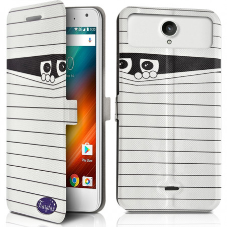 Etui de Protection Motif SC04 (Ref.3-A) pour Smartphone Polaroid Soho 5 4G