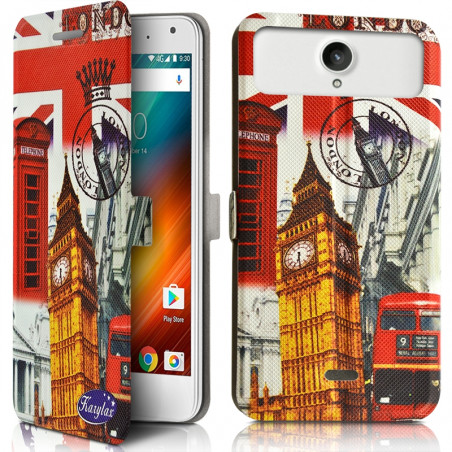 Etui Porte Carte Motif (Ref.1-A) pour Smartphone Echo Lolly