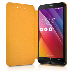 Etui à Rabat Couleur Jaune (Ref.5-A) pour Smartphone Orange Rise 51