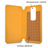 Etui à Rabat Couleur Jaune (Ref.5-A) pour Smartphone Orange Rise 51