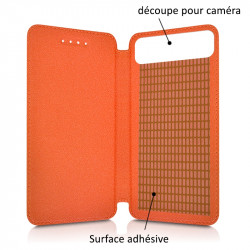 Etui à Rabat Couleur Anthracite (Ref.7-A) pour Smartphone Altice SX41