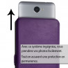 Etui de Protection double S-View Universel M Violet pour Archos Junior Phone