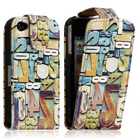 Housse coque étui pour Apple Iphone 4 / 4S avec motif SC05