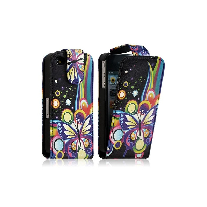 Housse coque étui pour Apple iPhone 4 / 4S avec motif HF05