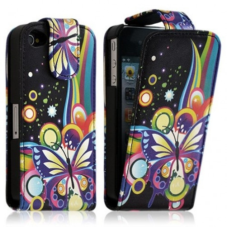 Housse coque étui pour Apple iPhone 4 / 4S avec motif HF05