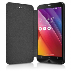 Etui à rabat latéral Support  Couleur Anthracite pour LG G3 + Film de protection