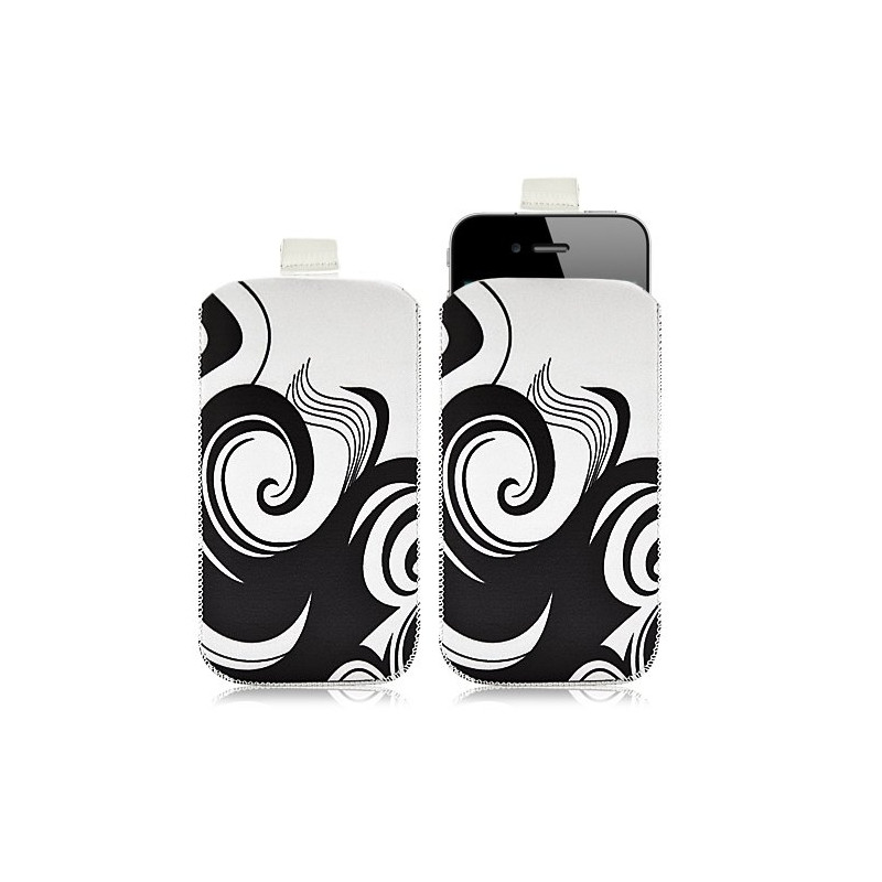 Housse coque étui pochette pour Apple Iphone 4/4S avec motif HF04