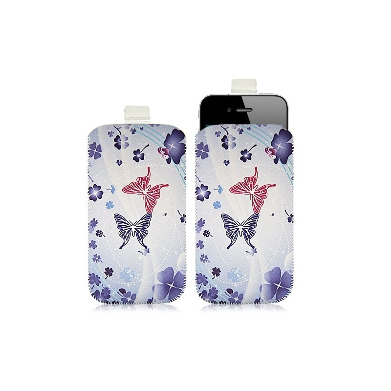 Housse coque étui pochette pour Apple Iphone 4/4S avec motif HF06