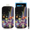 Housse coque étui pochette pour Nokia Lumia 800 avec motif HF05+ stylet luxe