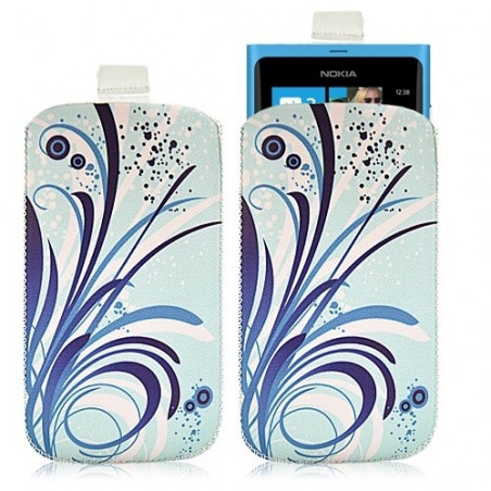 Housse coque étui pochette pour Nokia Lumia 800 avec motif HF08