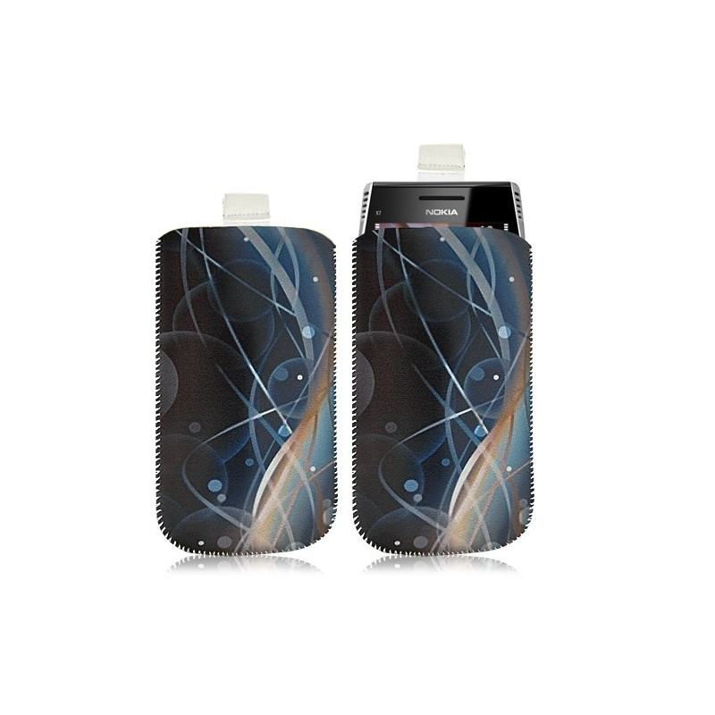 Housse coque étui pochette pour Nokia X7 avec motif HF10