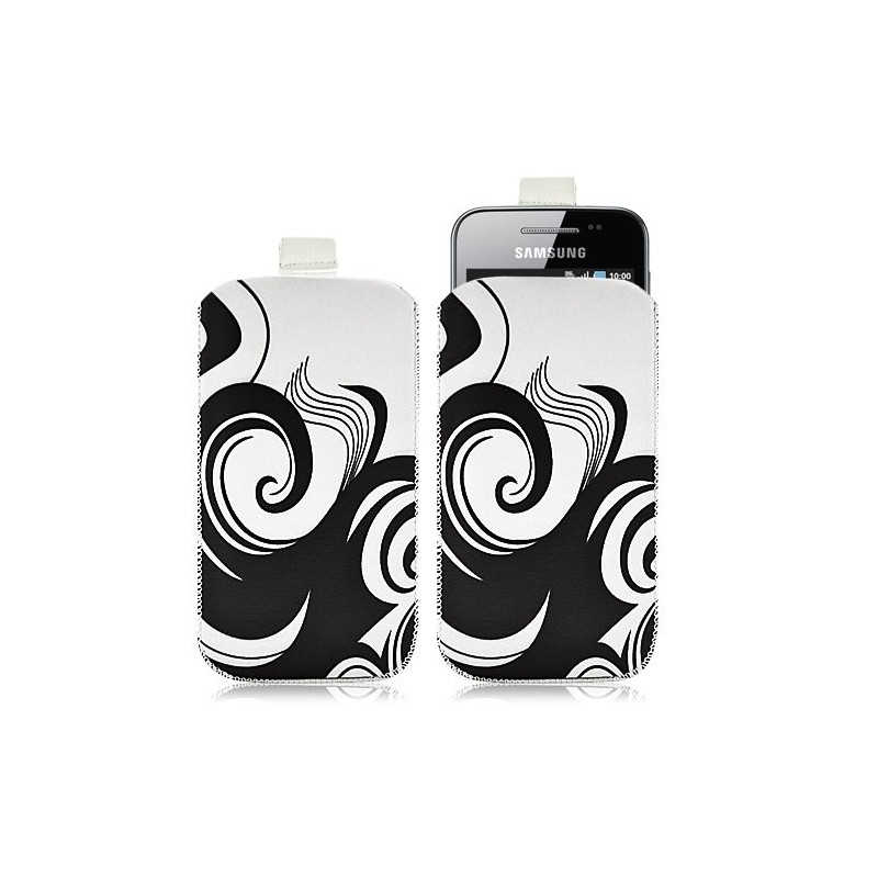 Housse coque étui pochette pour Samsung Galaxy Ace S5830 avec motif HF04