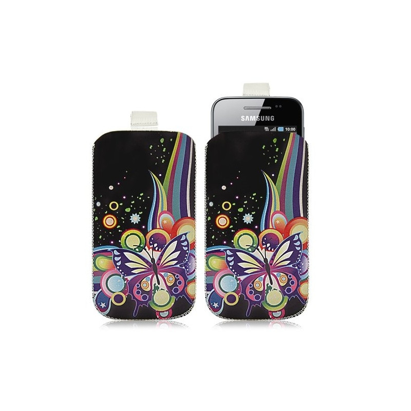 Housse coque étui pochette pour Samsung Galaxy Ace S5830 avec motif HF05