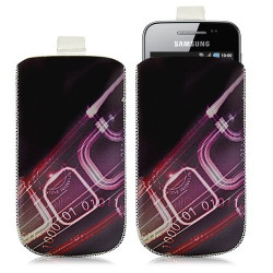 Housse coque étui pochette pour Samsung Galaxy Ace S5830 avec motif HF07