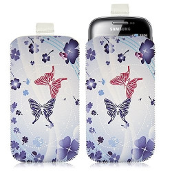 Housse coque étui pochette pour Samsung Galaxy Fit S5670 avec motif HF06